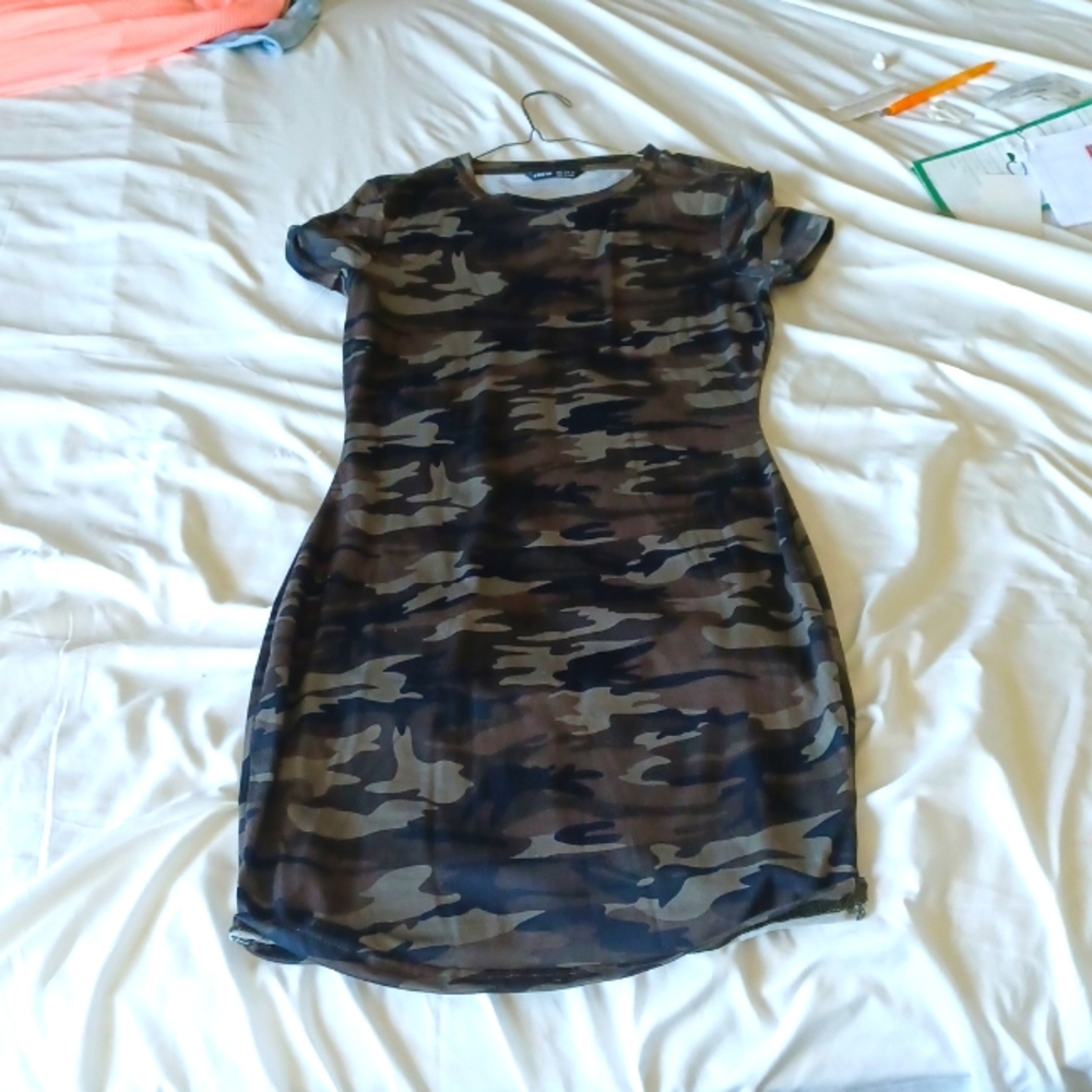 Camouflage dress